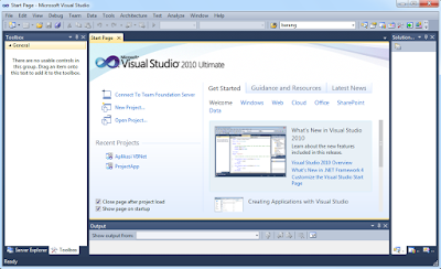 Cara Memulai Dengan VB .Net 2010 | Tempat Kursus VB .Net