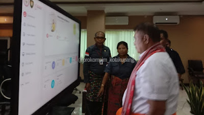 Pj. Walikota Kupang Launching Pendaftaran Online Paskibraka Tingkat Kota Kupang Tahun 2024