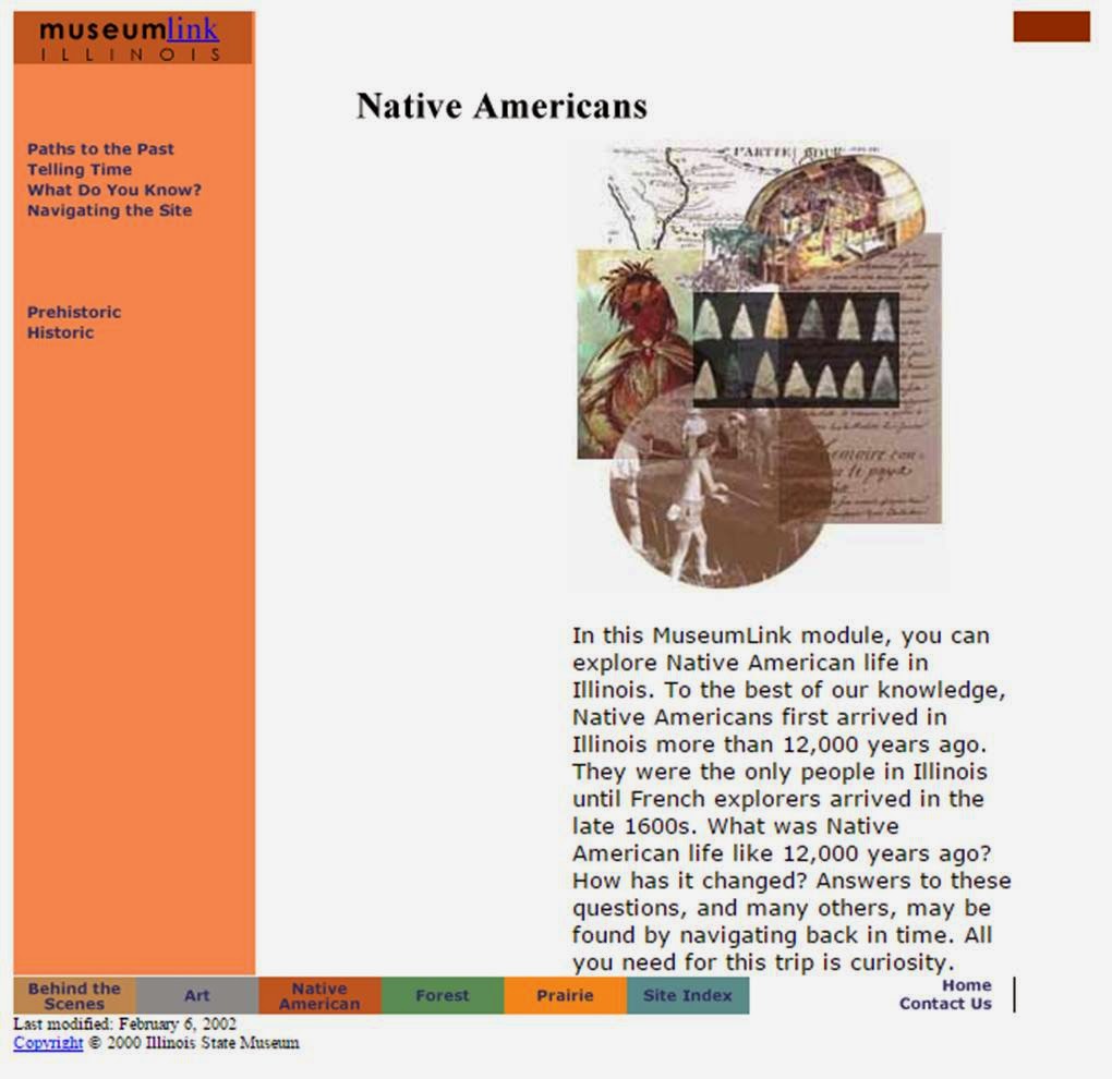 museumlinkIllinois. Native Americans Module