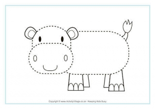 http://www.activityvillage.co.uk/animal-tracing-pages