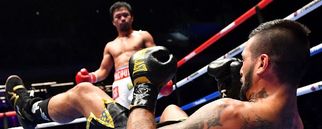 Manny Pacquiao's knock's Out  Lucas Matthysse