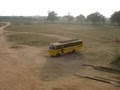 RIT's Bus parked in open Campus
