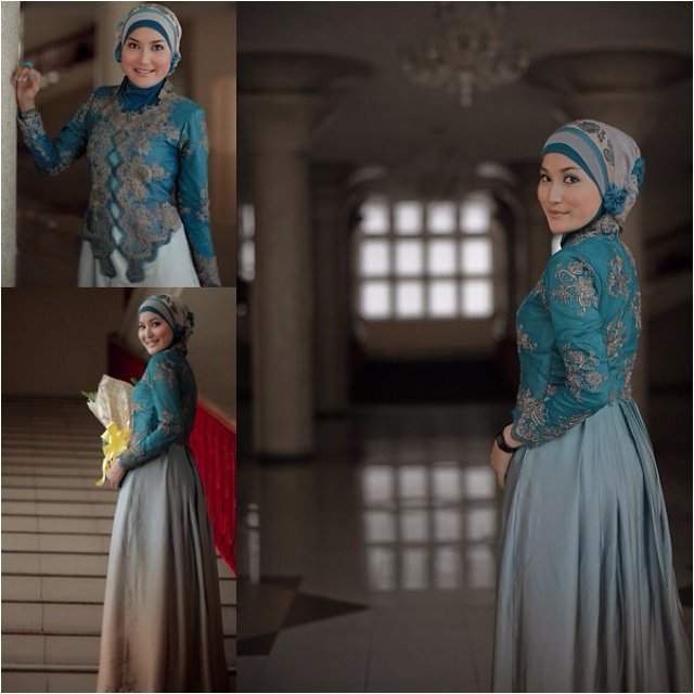 45+ Model Kebaya Wisuda Muslim Modern Terbaru 2018