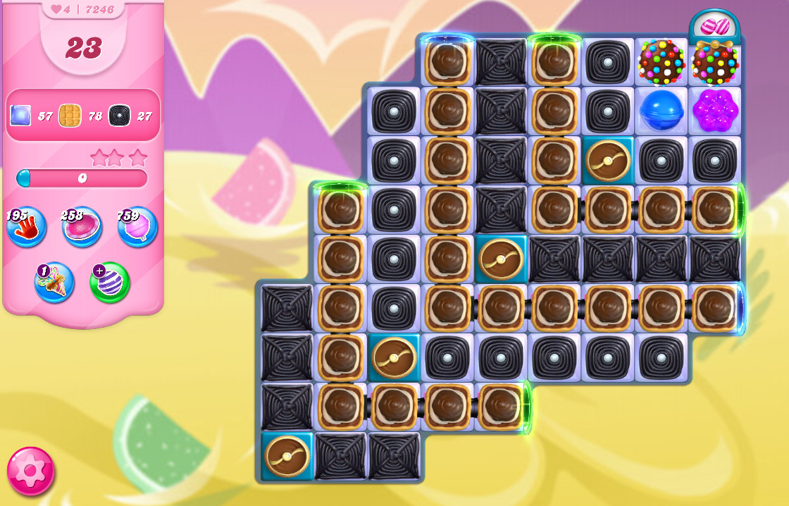 Candy Crush Saga level 7246