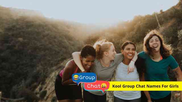 100 Stunning Funny Group Chat Names For Your Friends Family - cool group chat names for girls