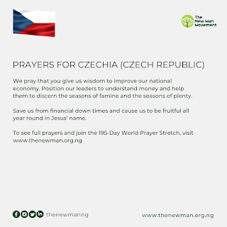 World Prayer Stretch Day 45: Prayers for Czechia (Czech Republic)