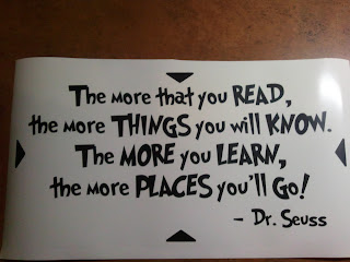 Dr Seuss Wall Decall