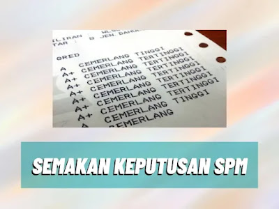 semakan keputusan spm 2021