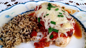 Eclectic Red Barn: Chicken and Salsa Dish