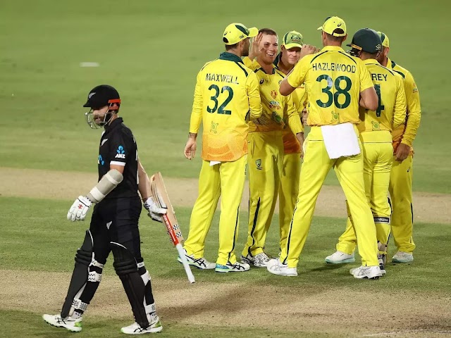 Australia bowl out NZ for 82 runs in the 2nd ODI to take ODI series