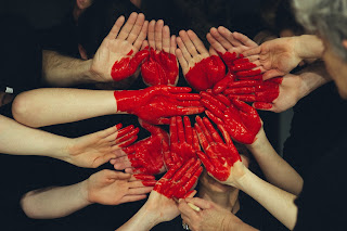 Finding my specific purpose - many hands making a heart