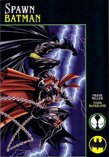 Front cover of Spawn Batman graphic novel from Image Comics