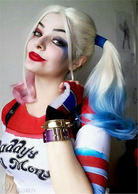 Harley Quinn Hairstyle Cosplay
