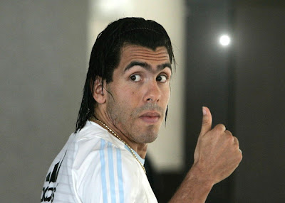 Tevez has stated that fully happy with life in England