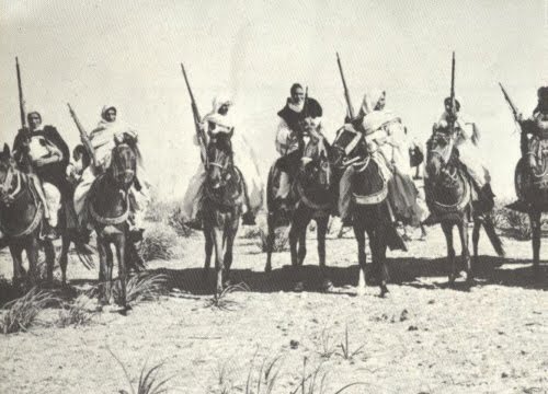 Omar Mukhtar with the Libyan Mujahideen