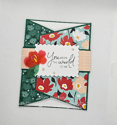 stampin up, Sunny days dsp