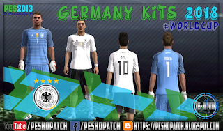 Germany World Cup 2018 kits for PES 2013