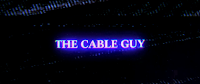 Picture is of the title image of the film The Cable Guy
