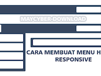 Cara Membuat Menu Header Plus Tombol Search Responsive