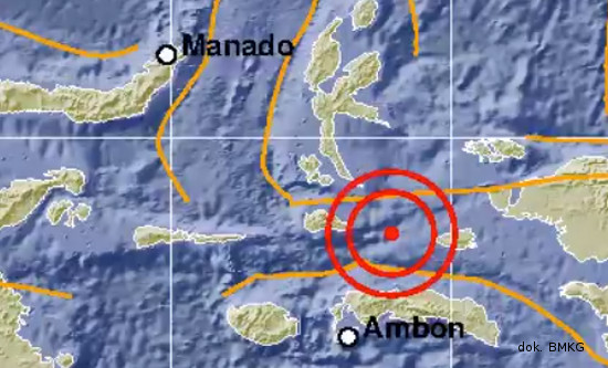 Berturut-turut, Dua Gempa Guncang Alo, NTT dan Hasel, Maluku Utara