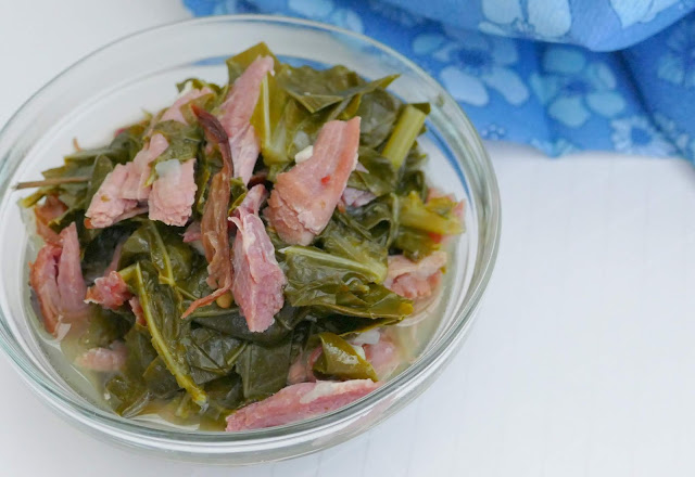 This side dish is the perfect addition to your Sunday soul food dinner Collard or Turnip Greens with Smoked Turkey Leg Recipe