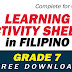 GRADE 7 - Learning Activity Sheets in FILIPINO (Complete Quarter 1) Free Download