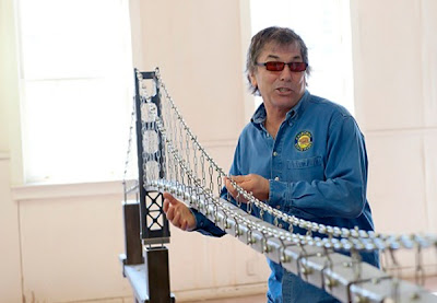 Grateful Dead measures vibrational patterns of Golden Gate Bridge