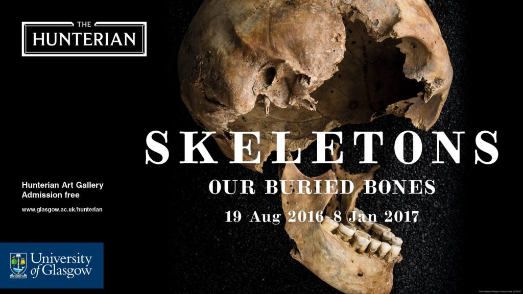 'Skeletons: Our Buried Bones' at the Hunterian Museum, Glasgow