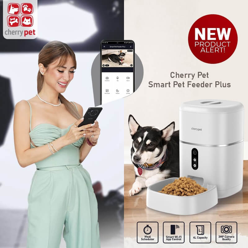 Cherry Home launches Smart Pet Feeder Plus w/ 3MP webcam and meal scheduler!