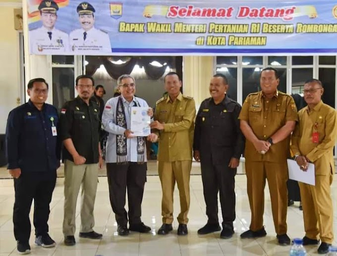 Wamentan Janjikan Bantu Pembangunan RPH di Kota Pariaman Tahun 2023