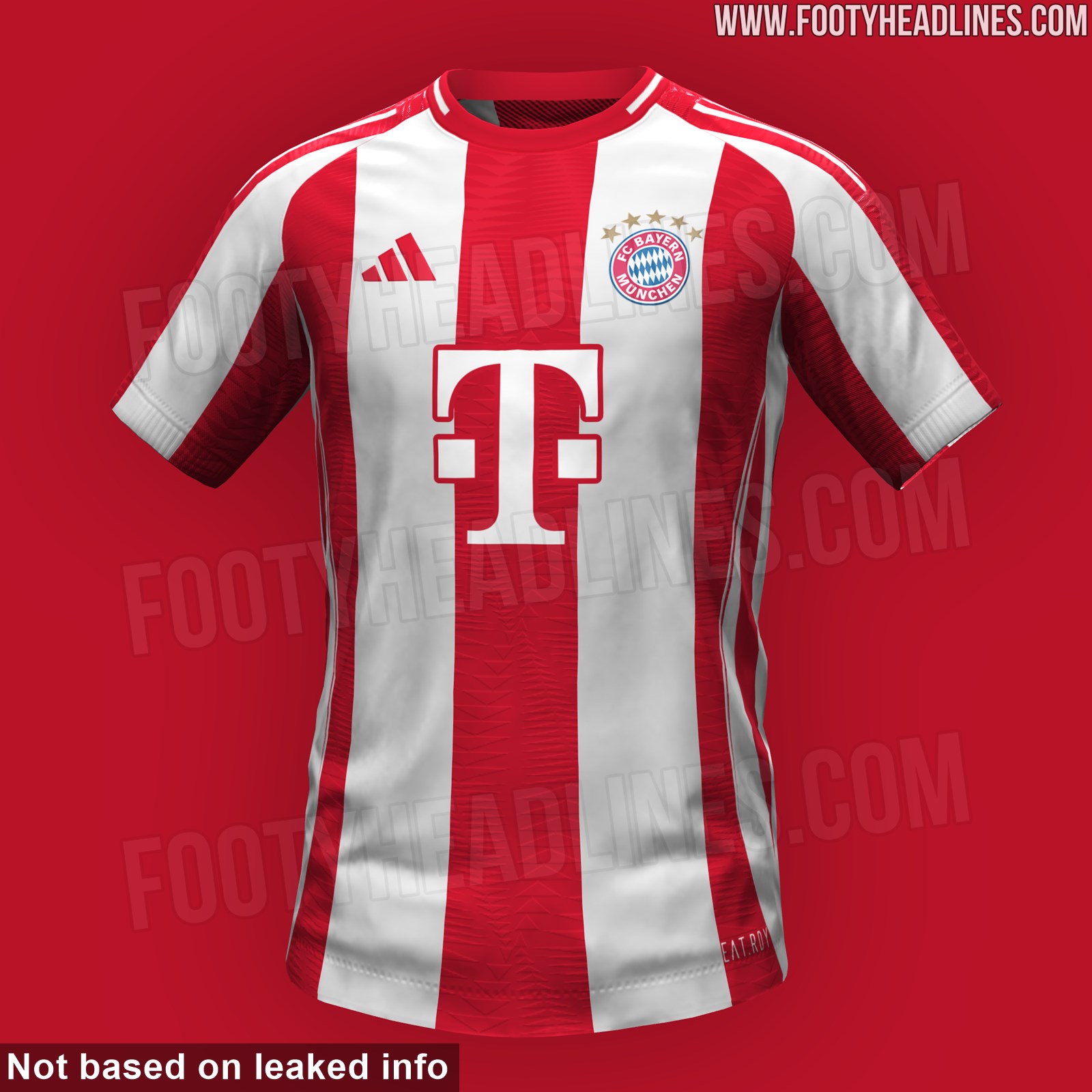 Unique Bayern München 23-24 Home Kit Font Released - Footy Headlines