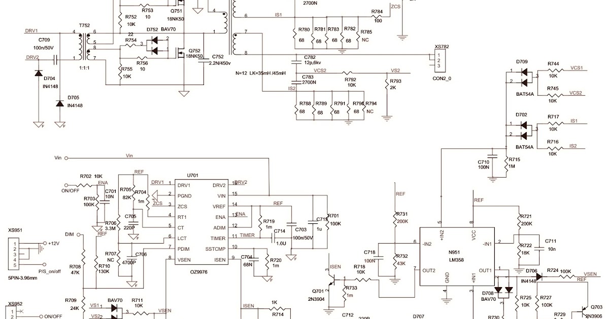 Electro help: Konka 32EEFL LCD TV – power supply schematic  