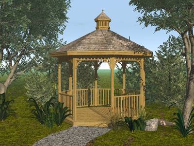 plans for wood gazebo