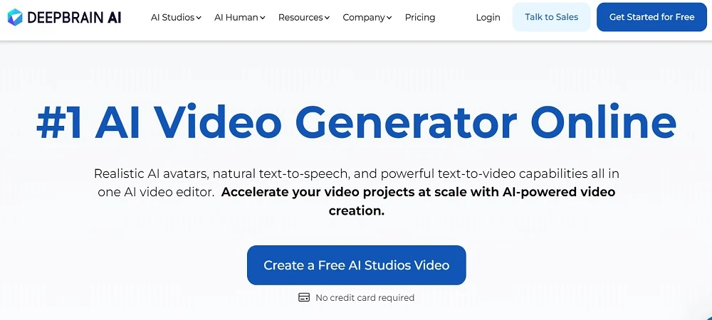 AI video generator tool