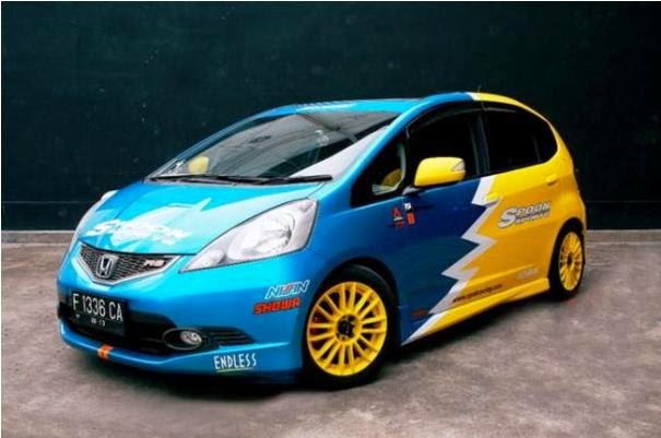  Modifikasi  Mobil  Honda Jazz  RS  2014