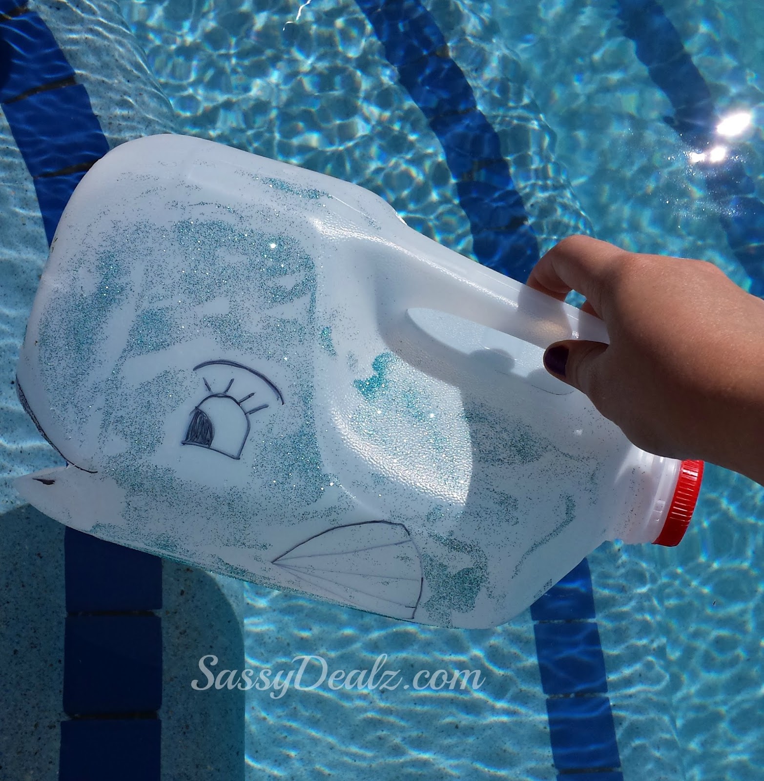 DIY: Whale Milk Jug Kid's Craft (Great For Water Play!) - Crafty Morning