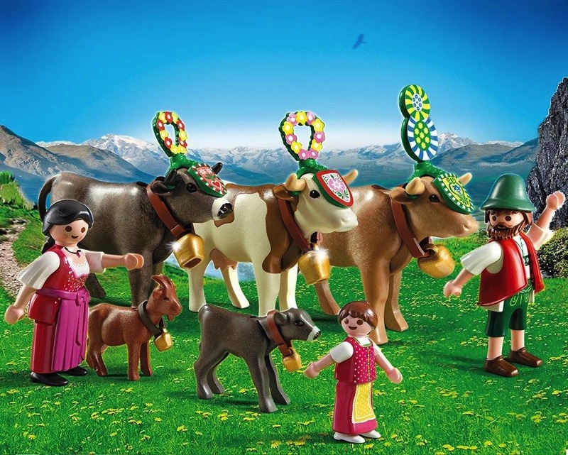 Playmobil 4 paquetes montana 5422 5423 5424 5425 casa cabana 5420 MLM4967271802 092013 F