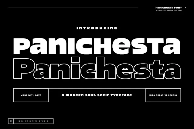 Panichesta Sans Serif Font