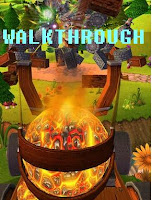 Catapult King walkthrough.