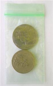 1 pound welsh leek coin in resealable plastic pouch