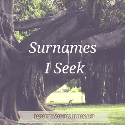 Surnames I Seek - Surname Origins and Locations