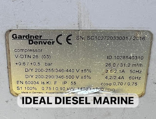 Gardner Denver V-DTN 26 (03)200- 440v -500v 26.0 / 31,2 m3/h -0,75 | 0,90 kW-