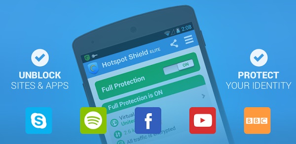 Hotspot Shield Elite VPN V4.2.5 Cracked Apk is Here