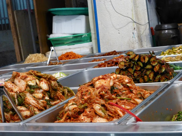 visite du marché Seogwipo Ile de Jeju Corée du sud