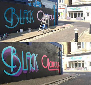 Graffiti Letters Murals Name by Gary Stranger 