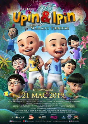 Movie Upin dan Ipin Keris Siamang Tunggal Catat 12 Juta Dalam Masa 7 Hari