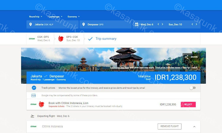 Cara Mudah Pantau Perubahan Harga Tiket Pesawat dengan Google Flight