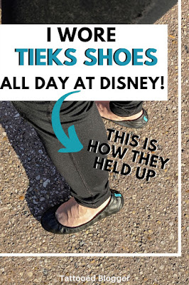 Tieks review after wearing all day.