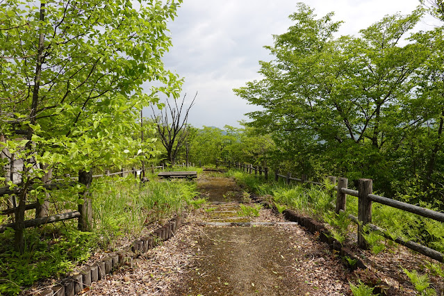 鳥取県西伯郡南部町上中谷 鎌倉山グリーンライン 緑水湖展望広場