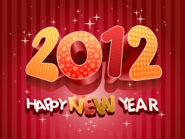 Happy New Year 2012 Greeting HQ Wallpapers photo gallery